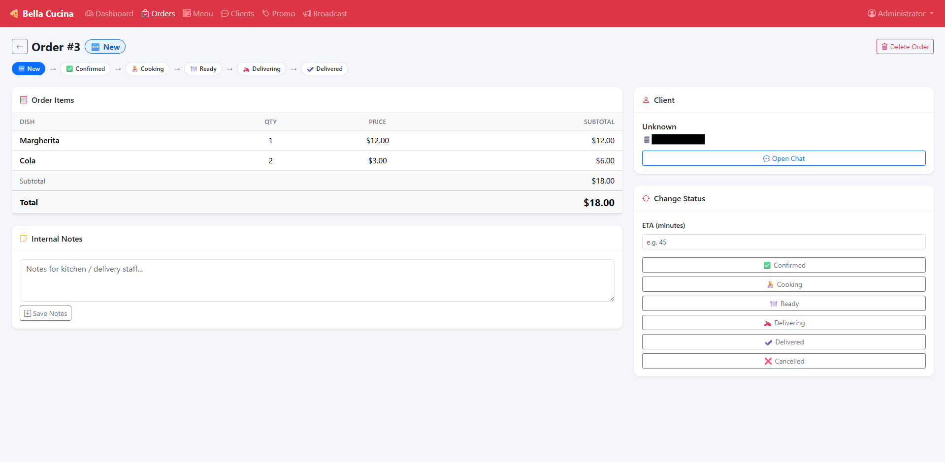 AI Order Assistant